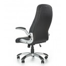 Кресло компьютерное HALMAR SATURN черный/серебристый